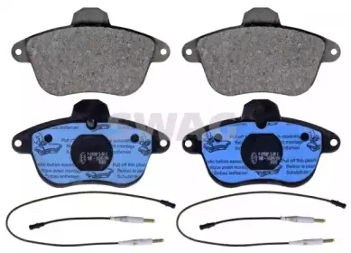 Комплект тормозных колодок, дисковый тормоз SWAG купить